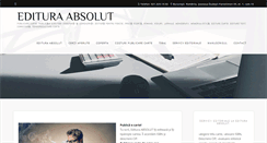 Desktop Screenshot of edituraabsolut.com